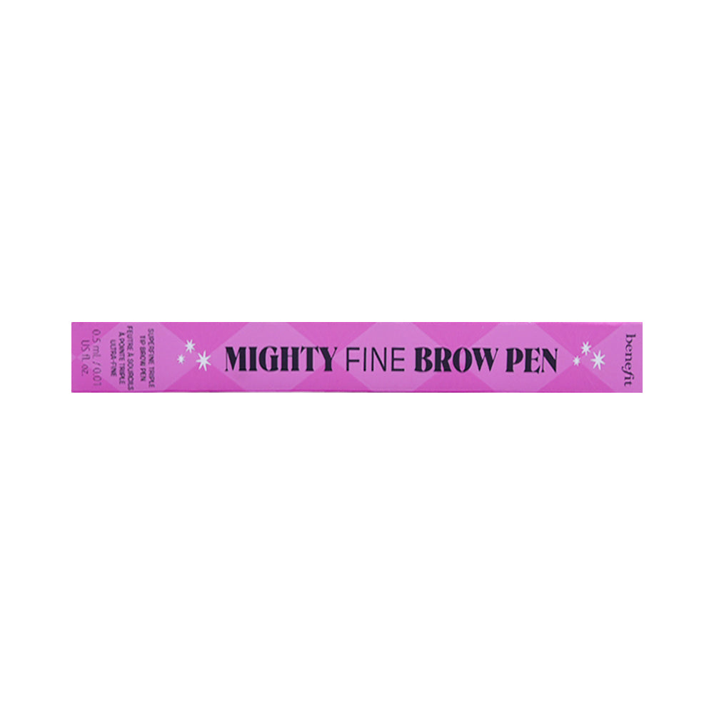 BENEFIT MIGHTY FINY BROW PEN 3.75 WARM MEDIUM BROWN 0.5ML