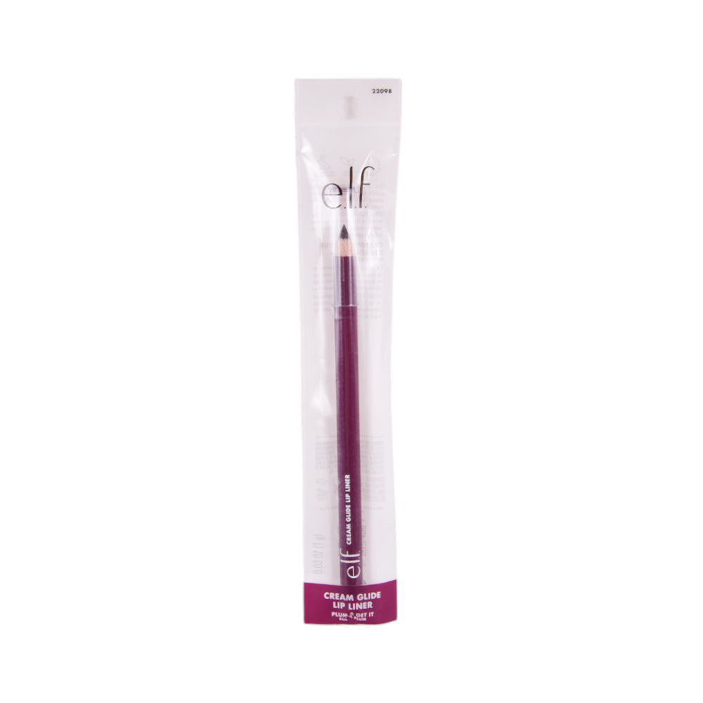 ELF CREAM GLIDE LIP LINER PLUM & GET IT BLACK PLUM 1G