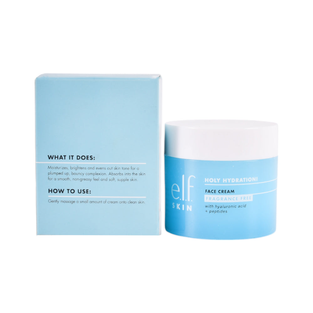 ELF SKIN HOLY HYDRATION HYALURONIC ACID FACE CREAM 50G