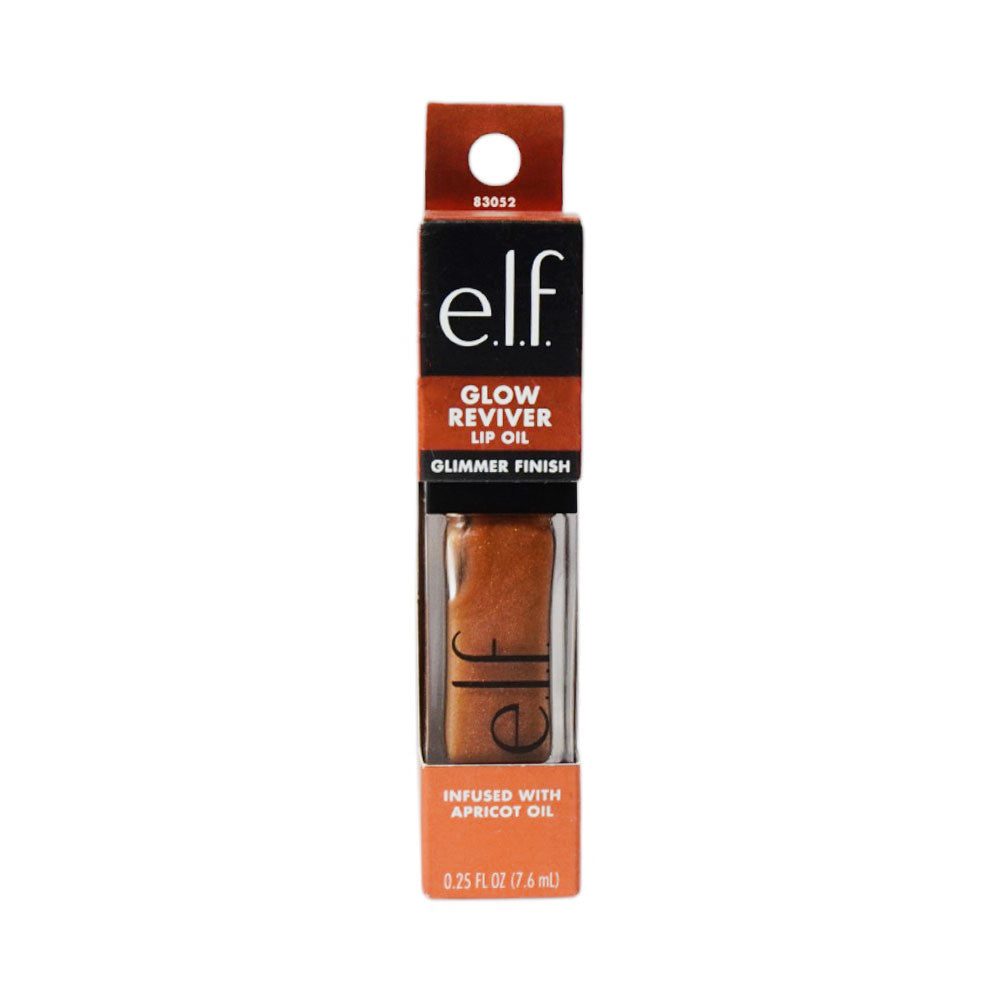 ELF GLOW REVIVAL LIP OIL GLAMER FINISH CHOCOLUXE 7.6ML