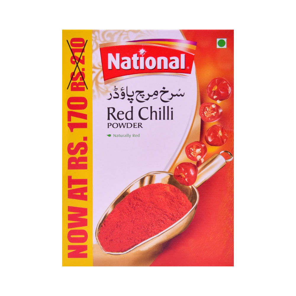 NATIONAL RED CHILLI POWDER 100 GM