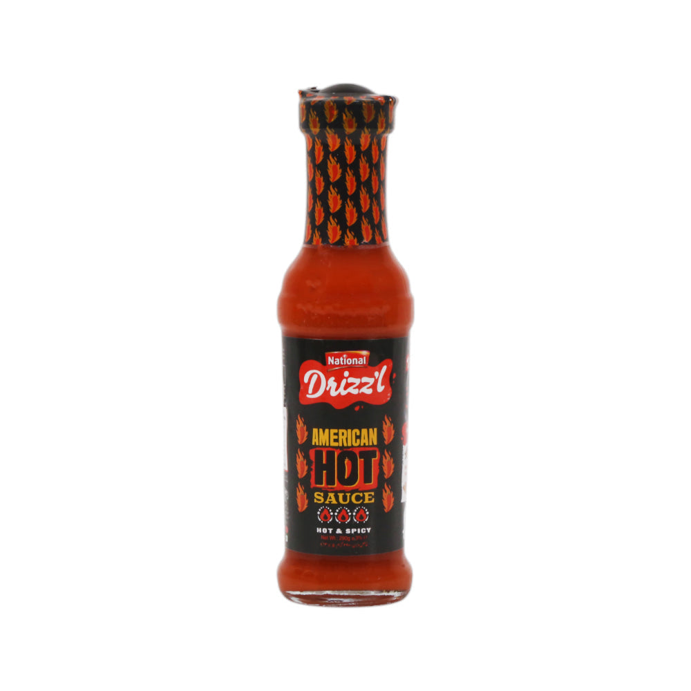 NATIONAL AMERICAN HOT SAUCE 290 GM