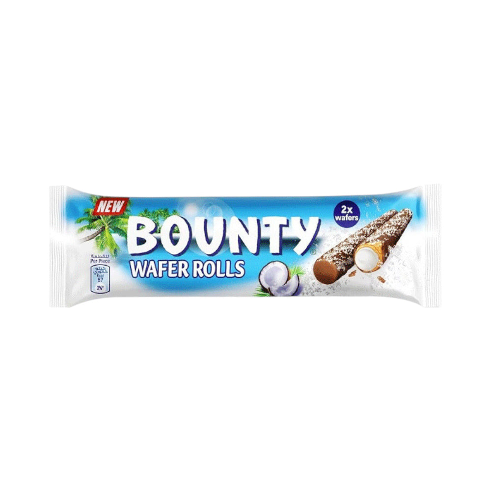 BOUNTY WAFER ROLLS 22.5GM