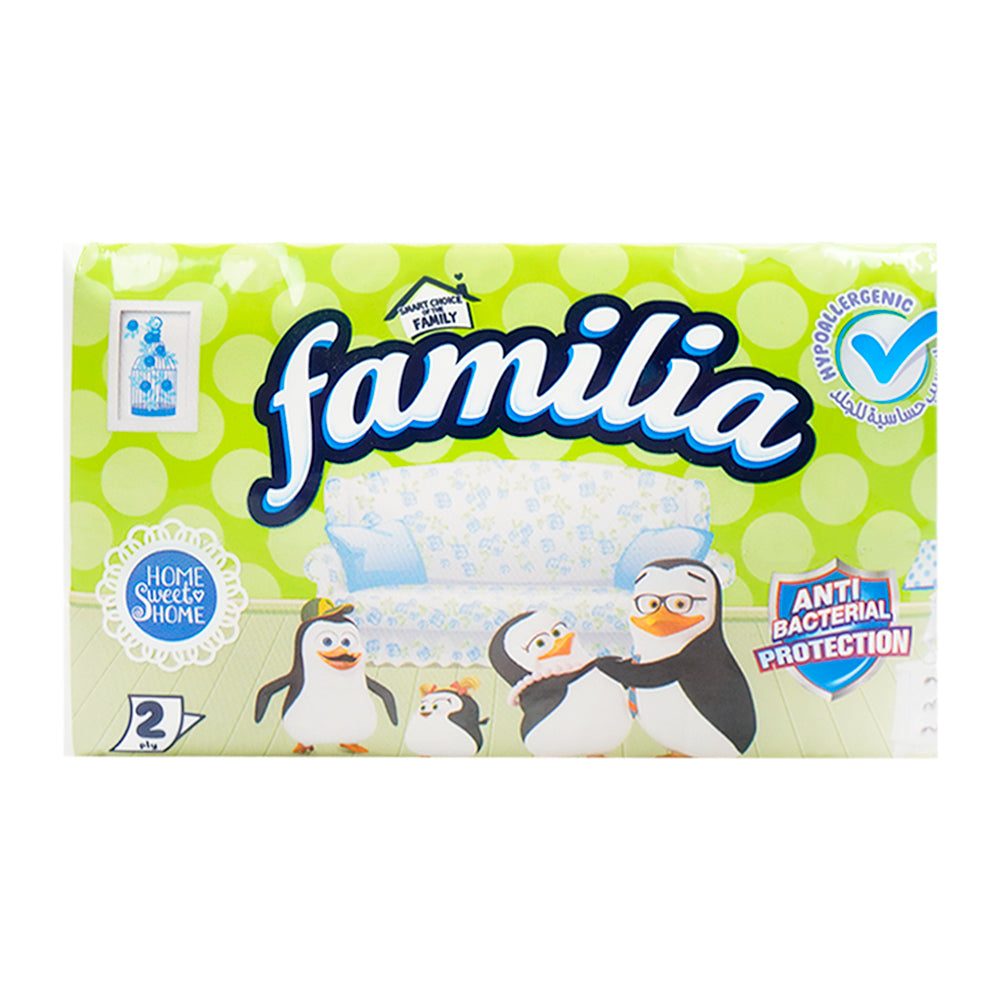 FAMILIA MAXI HYGIENE ANTIBACTERIAL 2 PLY 550 TISSUES