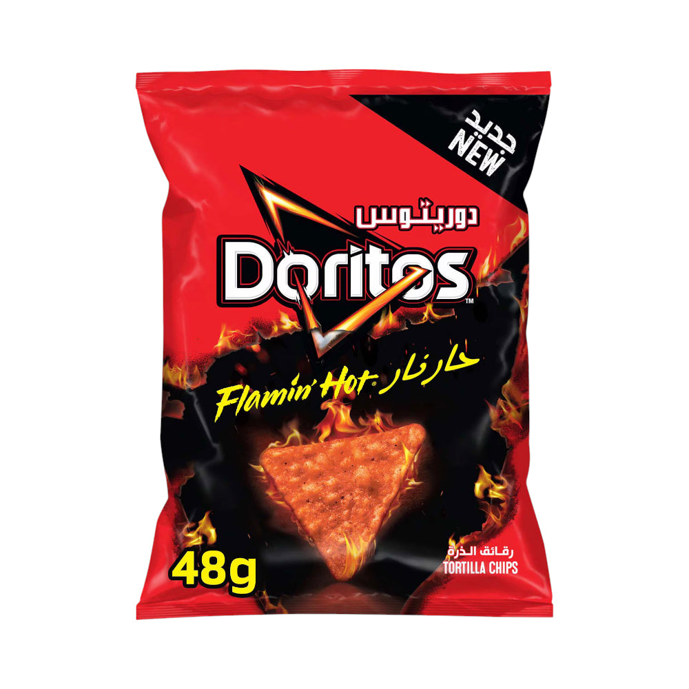 DORITOS CHIPS FLAMIN HOT 48 GM