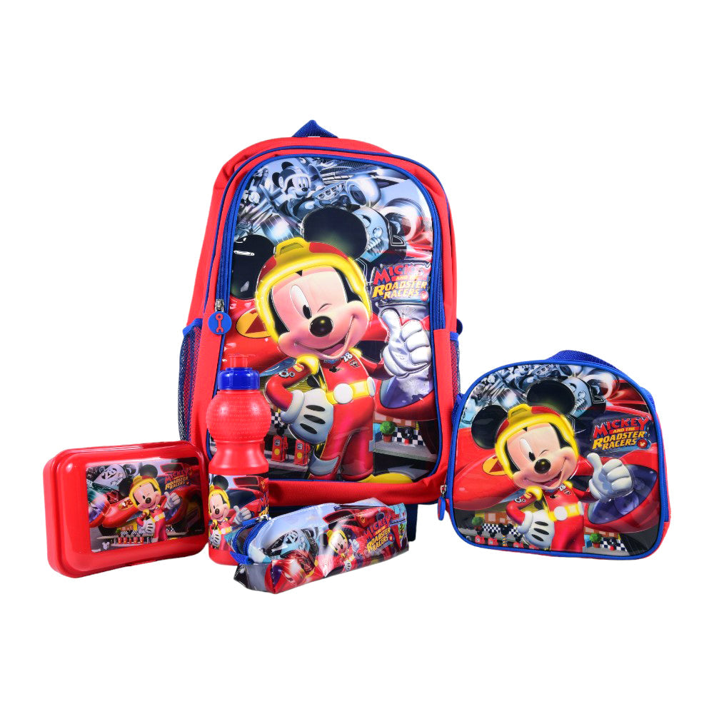 MYGM2291-18 SIMBA MICKEY MOUSE SCHOOL BAG SET 5IN1 D