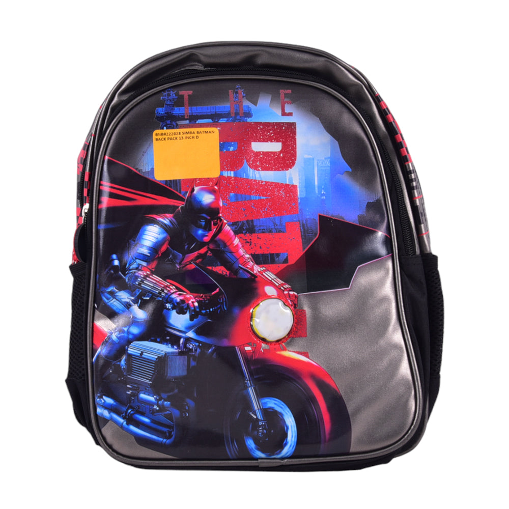 BNBR222028 SIMBA BATMAN BACK PACK 13 INCH D