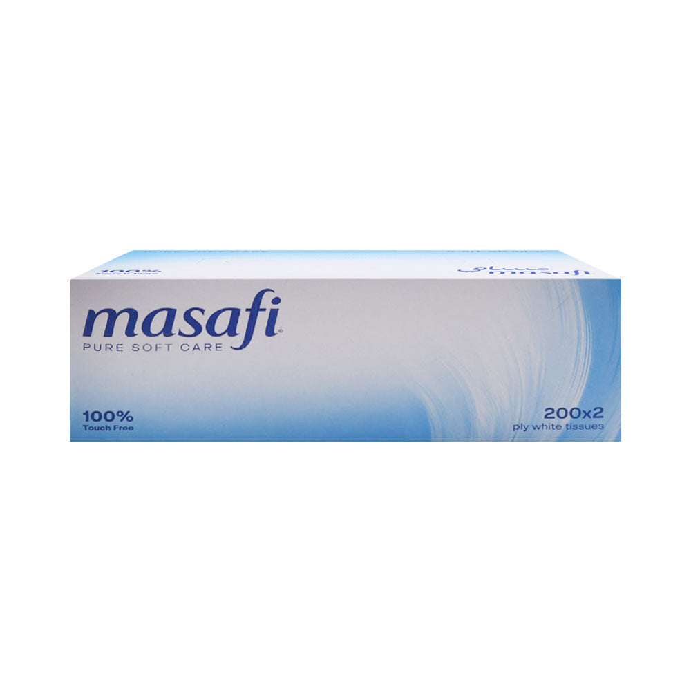 MASAFI TISSUE FACIAL WHITE 200PLY