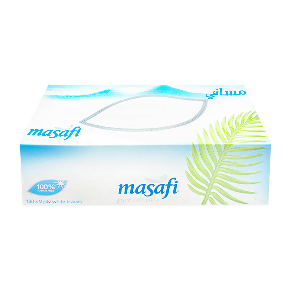 MASAFI TISSUE WHITE SOFT CARE 130X2 PLY