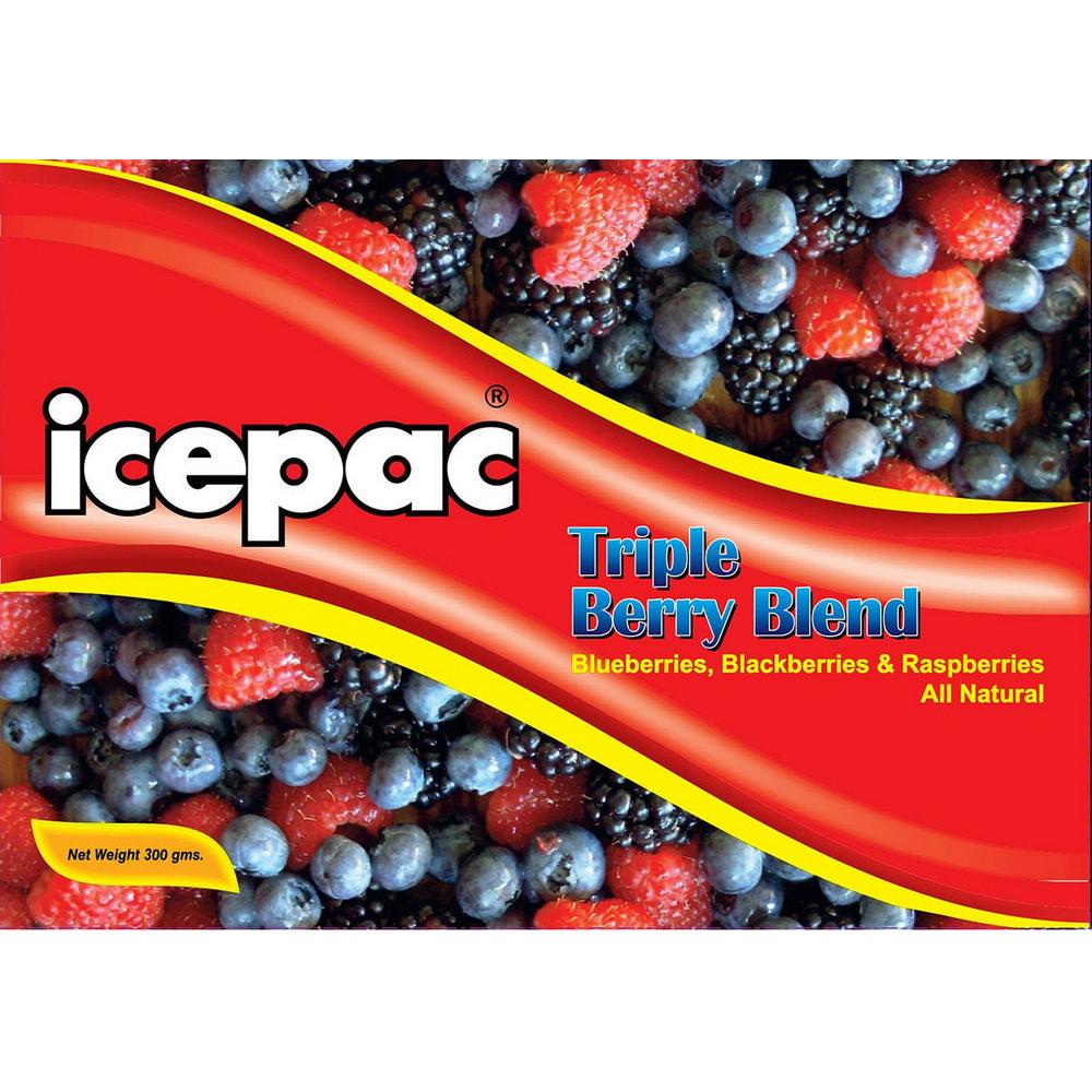 ICEPAC TRIPLE BERRY BLEND 300G