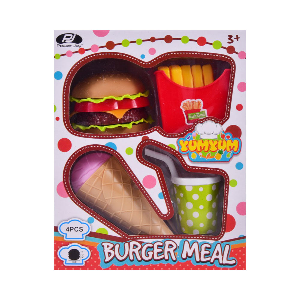 8806-3 POWER JOY YUMYUM BURGER MEAL 4PC