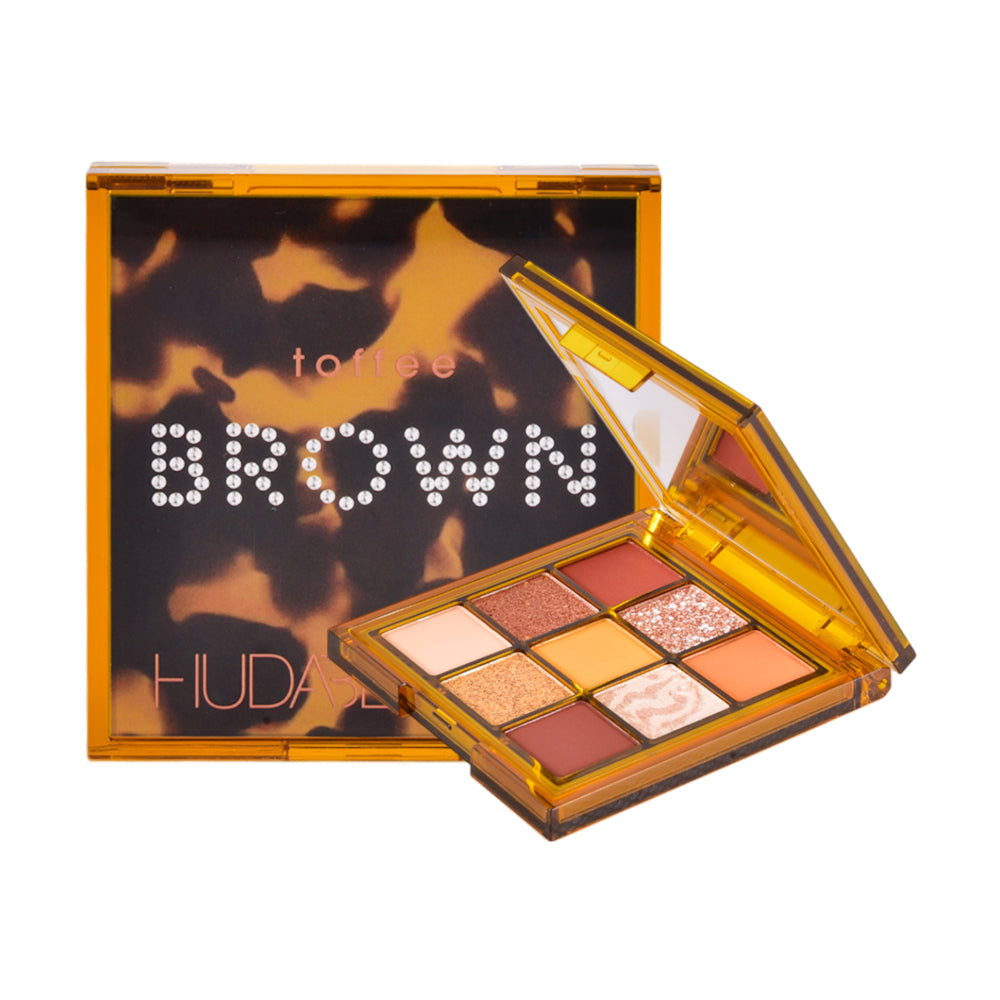 HUDA BEAUTY OBESSION TOFFEE BROWN EYESHADOW PALETTE