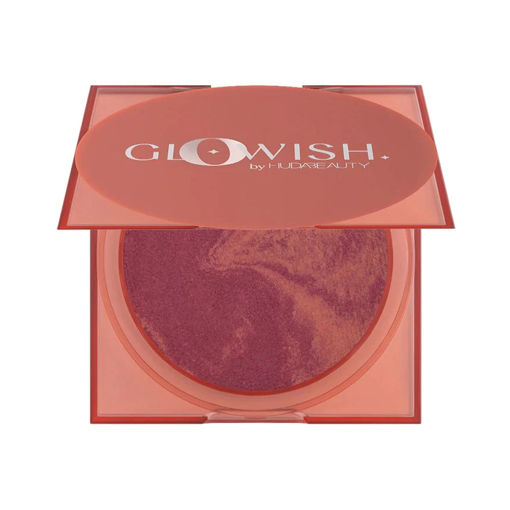 GLOW WISH BLUSH CHEEKY VEGAN BLUSH POWDER 04 CHARMING CHERRY