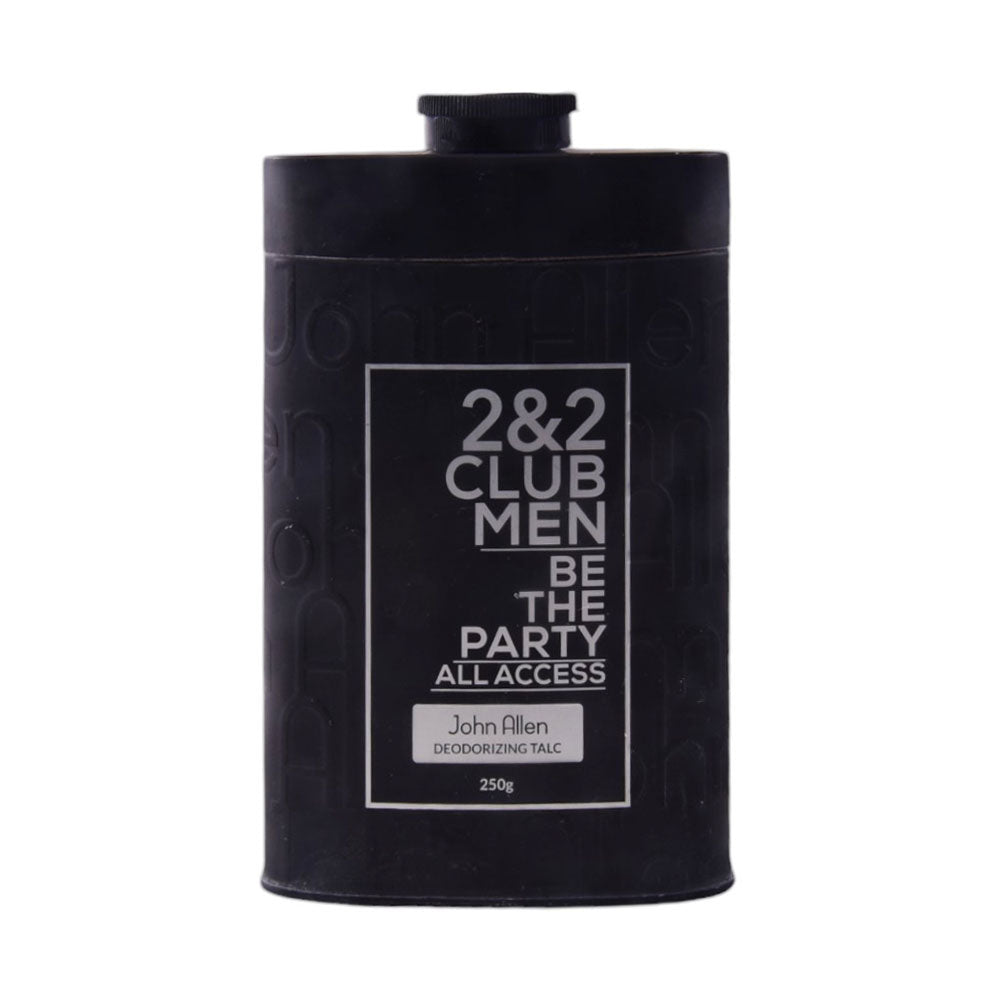 JOHN ALLEN TALCUM POWDER 2&2 CLUB MEN 250 GM