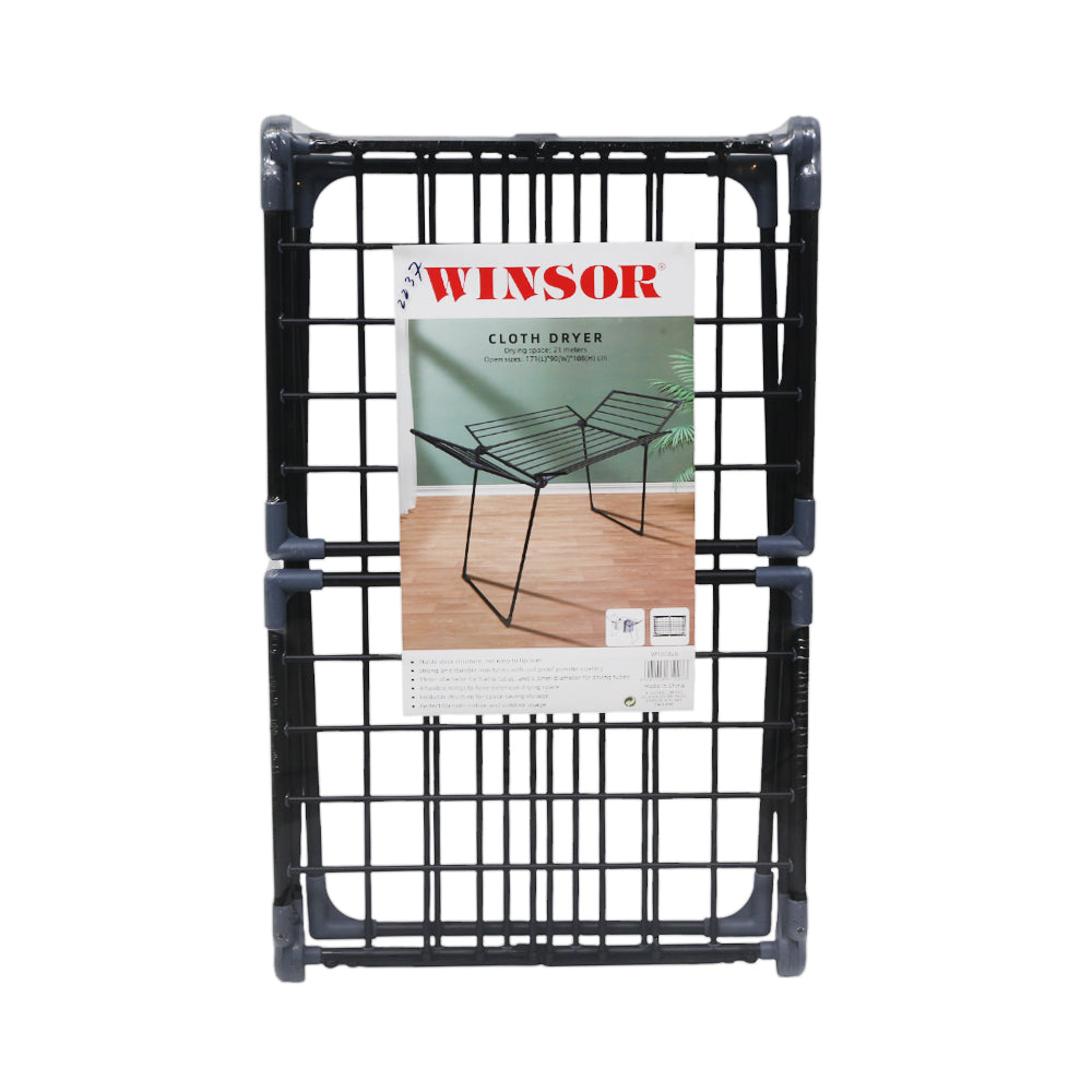 TOWEL STAND WINSOR BLACK WR80826