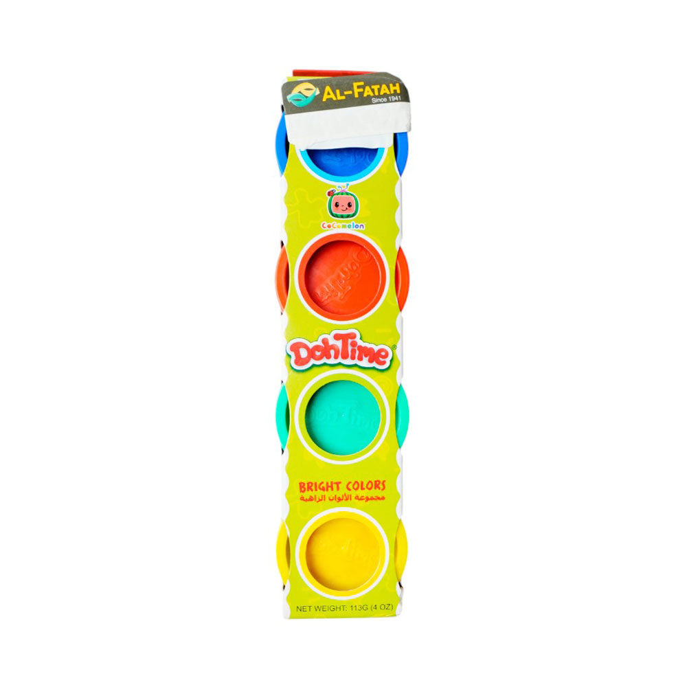 TP101580 COCOMELON DOHTIME PLAY DOUGH 4PC