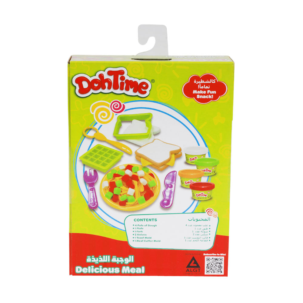 6818-4 DOH TIME PLAY DOUGH 10PC