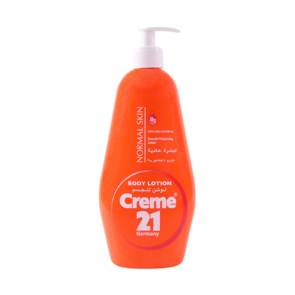 CREME 21 BODY LOTION NORMAL SKIN SMOOT MOISTURIZING 600 ML