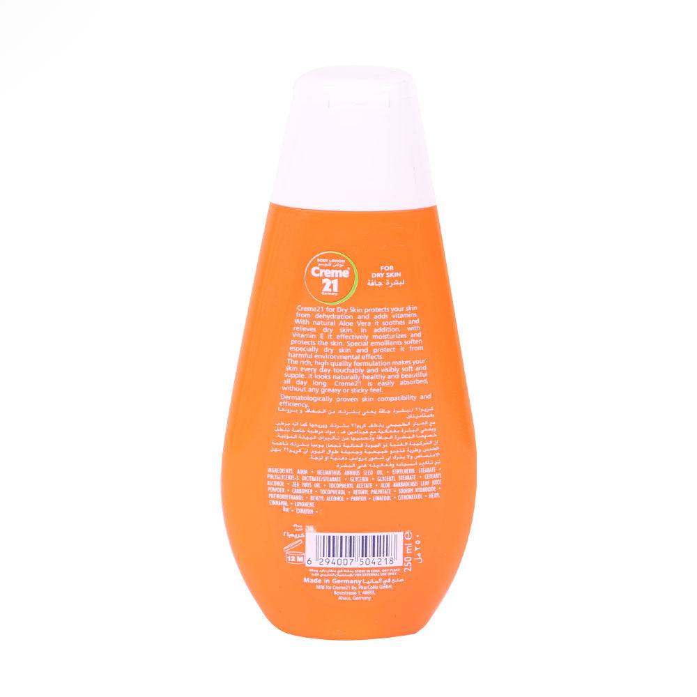 CREME 21 BODY LOTION DRY SKIN 250 ML