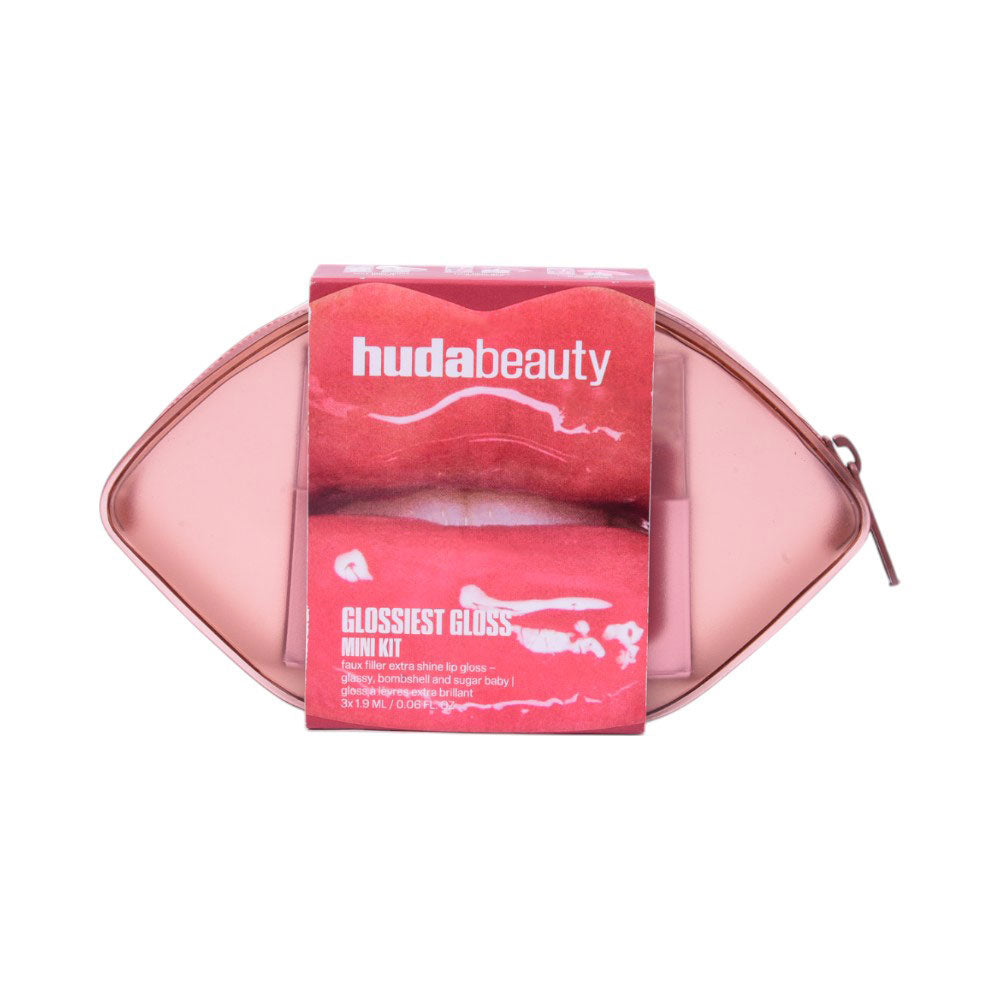 HUDA GLOSSIEST GLOSS MINI KIT 3