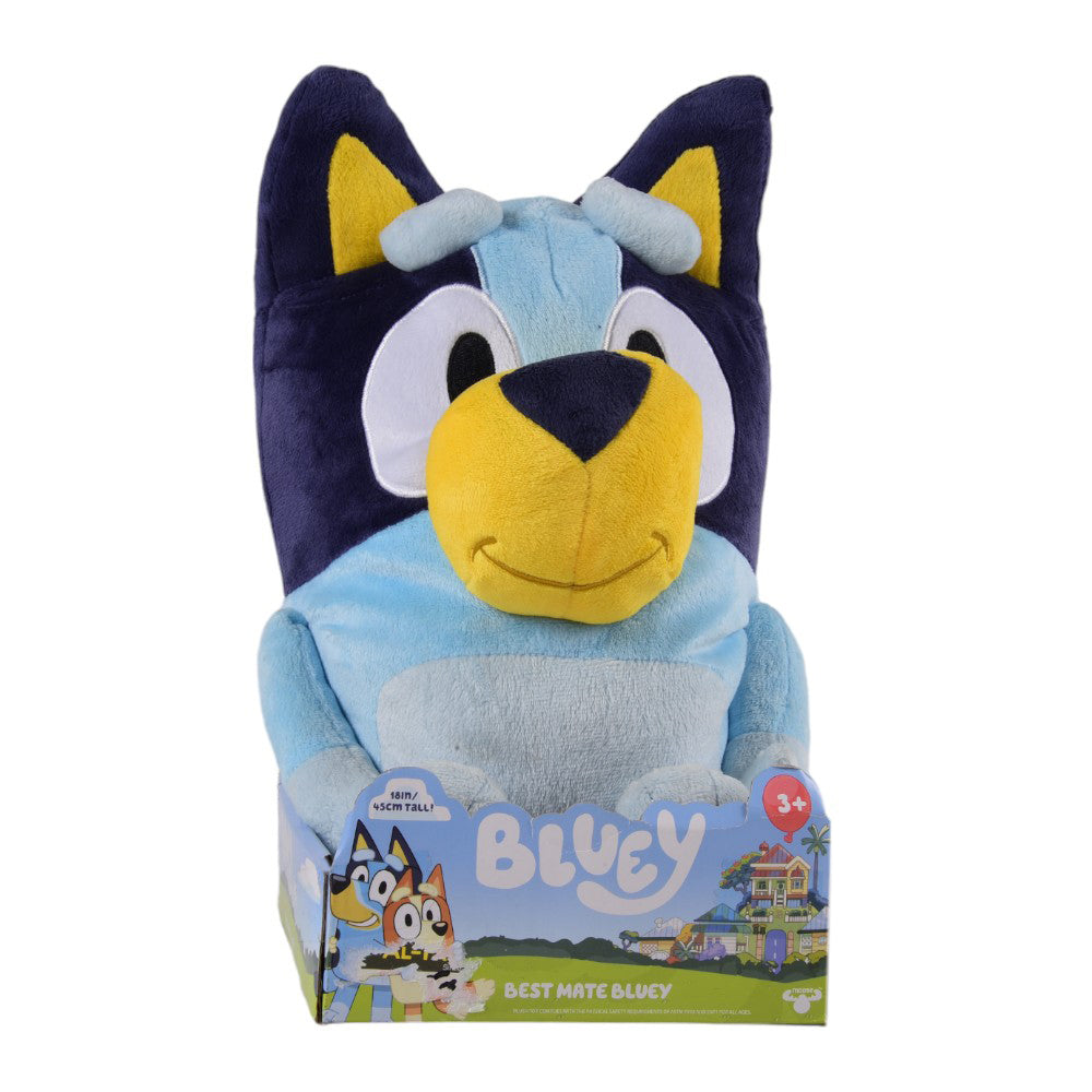 13010 BLUEY BEST ANIMAL STUFF TOY 45CM D