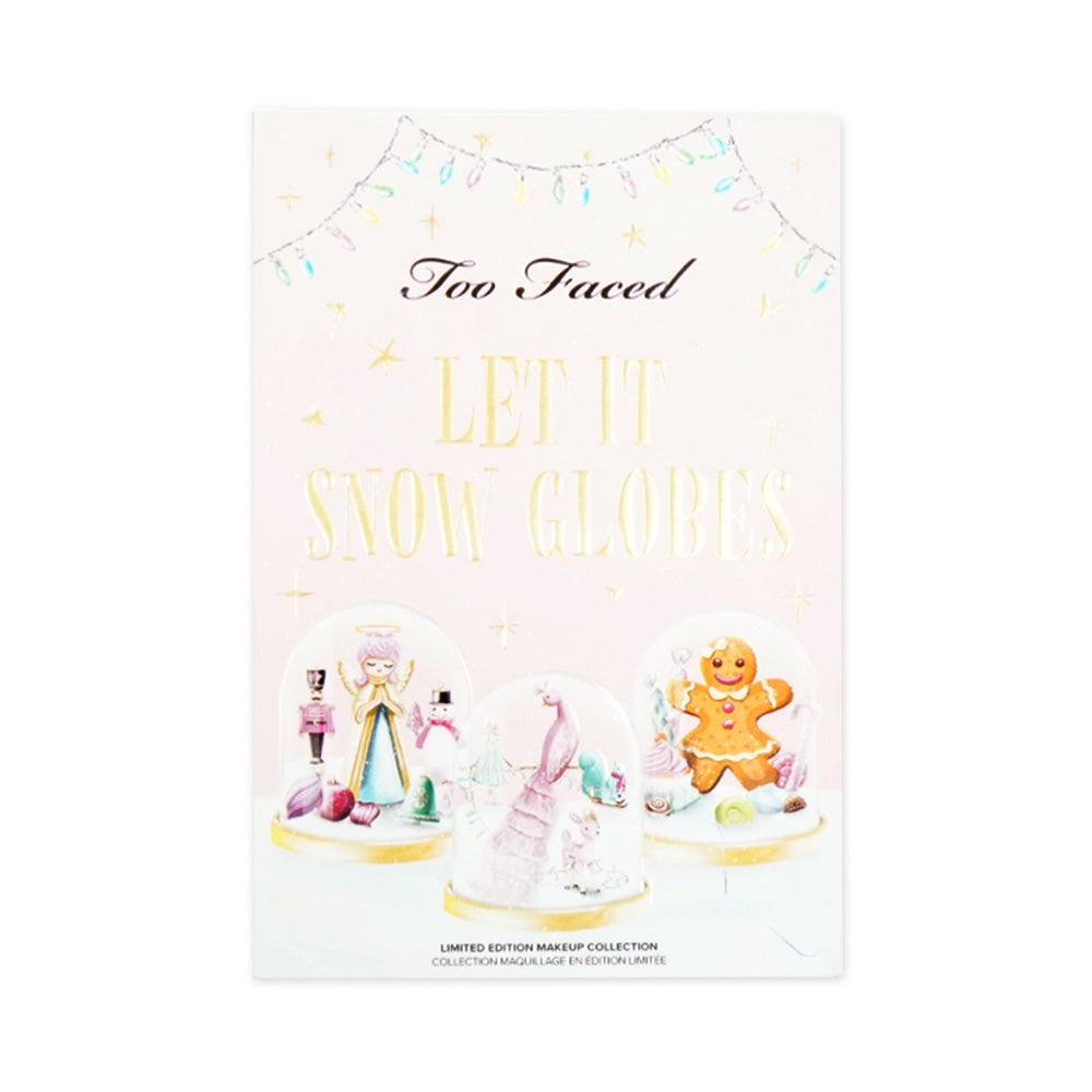 TOO FACED SET LET IT SHOW GLOBES LIMITED EDITION MAKEUP COLL
