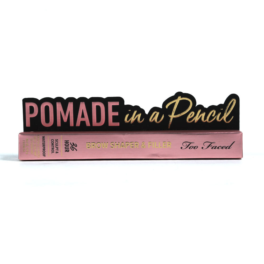 TOO FACED BROW SHAPER & FILER WATERPROOF SOFT BROWN 0.19 GM