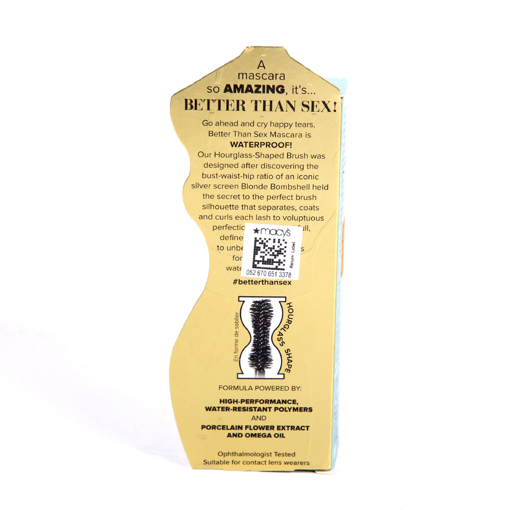 TOO FACED A MASCARA BETTER THAN SEX WATER PROOF 8 ML PC