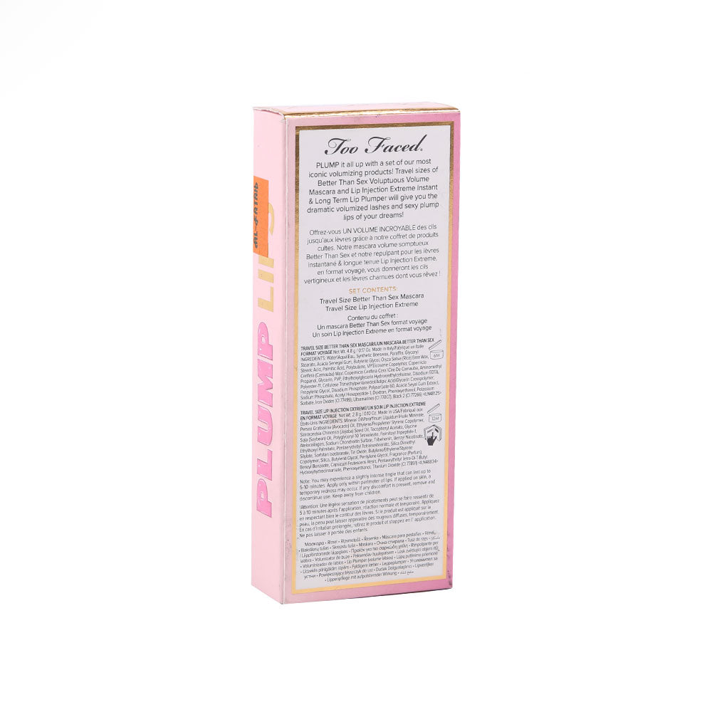 TOO FACED VOLUPTUOUS LASHES MASCARA & PLUMPS LIPS