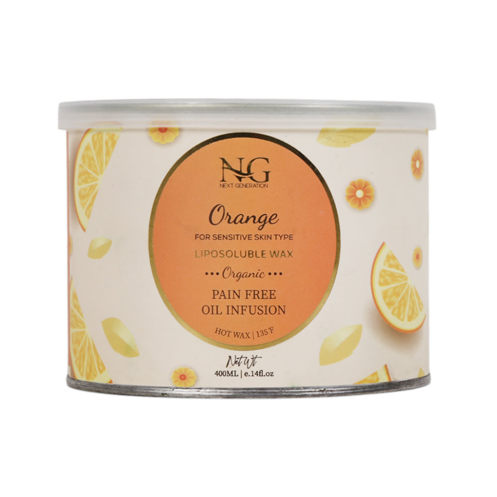 NEXT GENERATION LIPOSOLUBLE PAIN FREE WAX ORANGE 400 ML