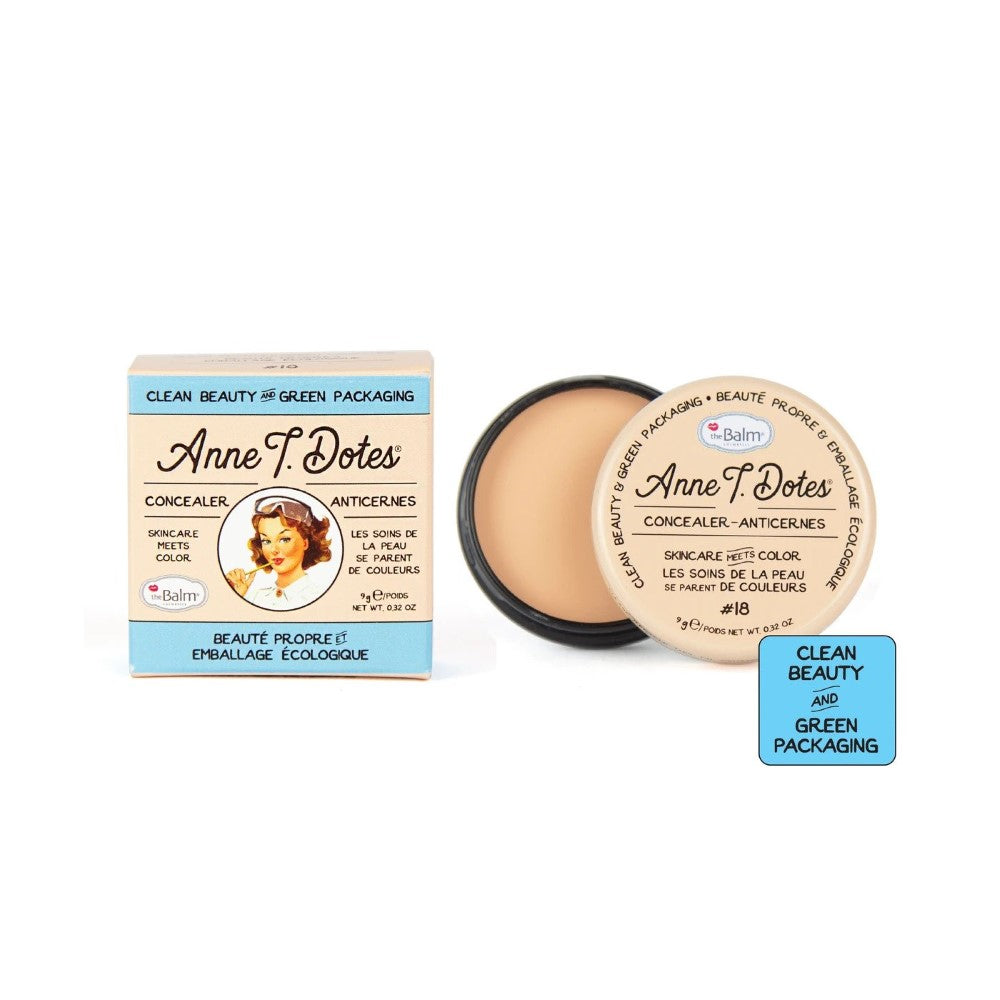 THE BALM ANNE T DOTES CONCEALER LIGHT MEDIUM 18