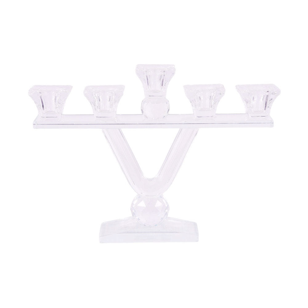 CANDLE STAND CRYSTAL IR H288F-2S