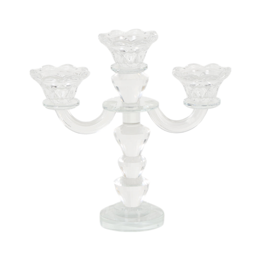 CANDLE STAND CRYSTAL IR H045-3