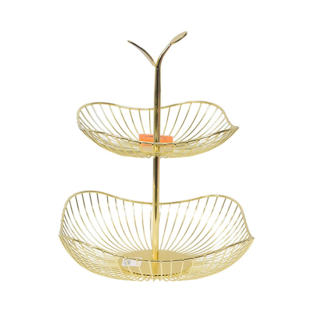 FRUIT BASKET 2TIRE EMAY YM3112G