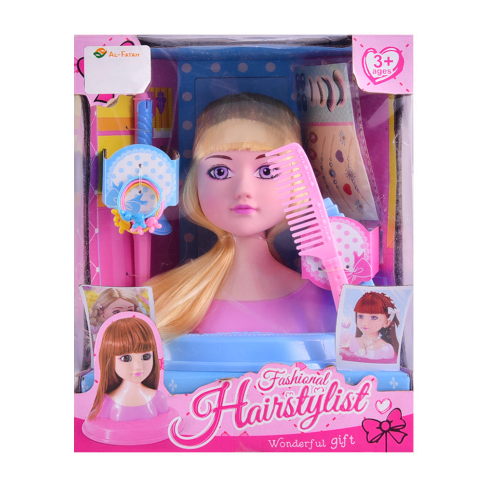 005-6B FASHION HAIR STYLING DOLL HEAD ID