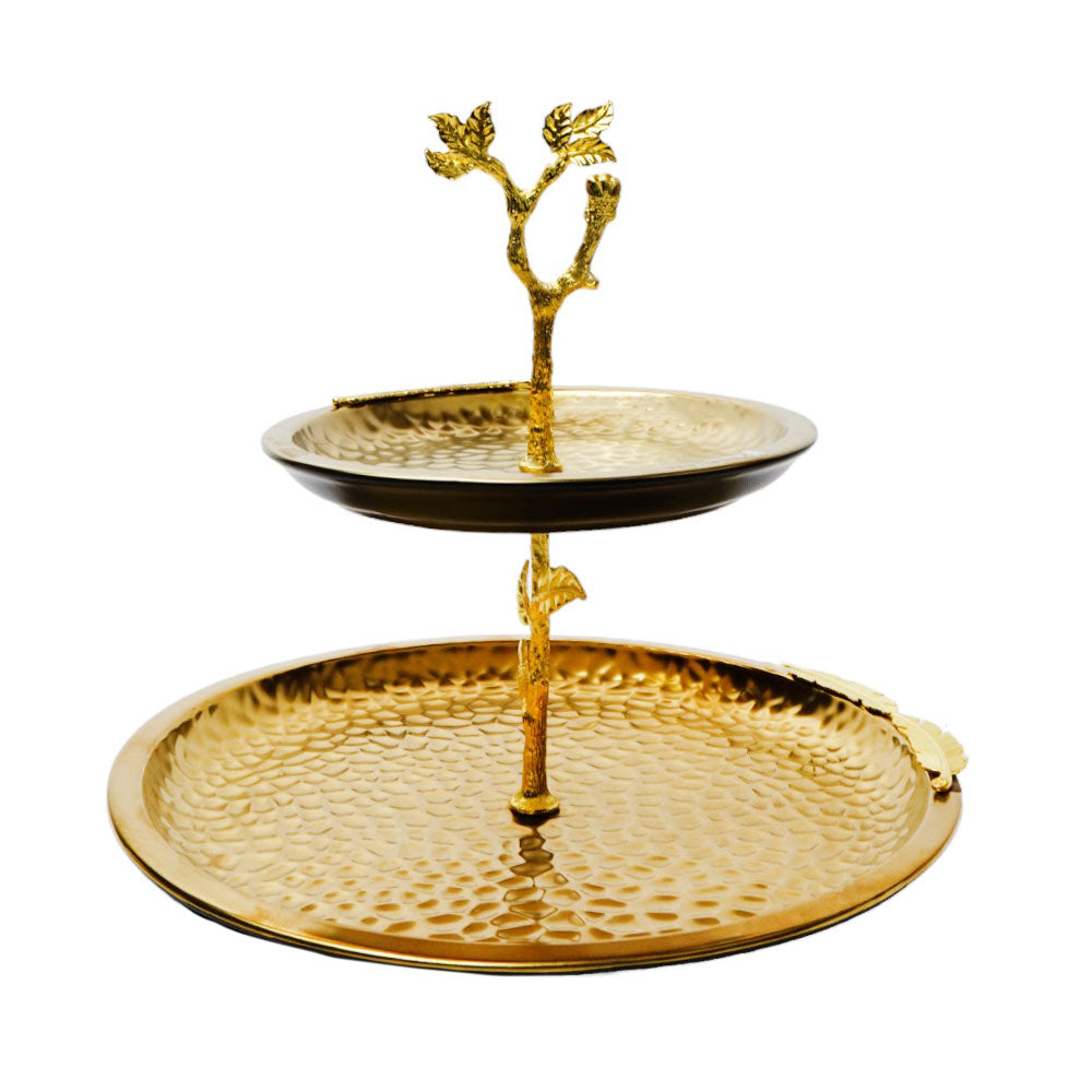 DISH CAKE PORCELAIN MORE & MORE 2TIRE M09-B