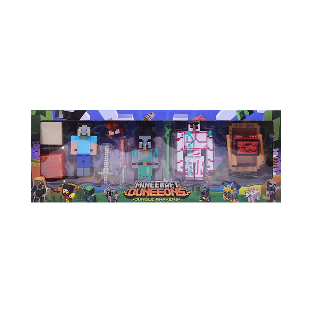 8796 MINECRAFT CUBE WORLD FIGURE 4.5INCH A.I