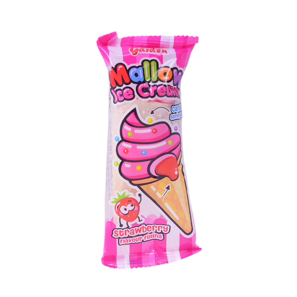SAMS GARDEN MALLOW ICE CREAM STRAWBERRY 15 GM