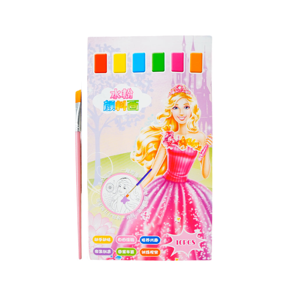 ZC-703 COLORING BOOK 10PCS