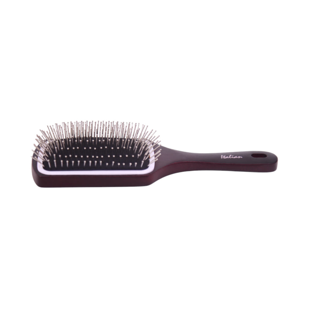 ITALIAN HAIR BRUSH WOODEN 7297G