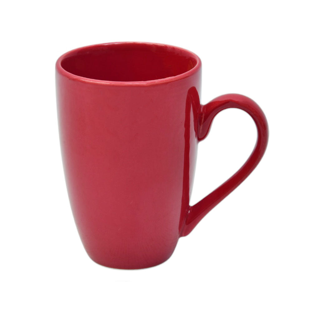 MUG PORCELAIN PLAIN RED LYMG30PL1RD