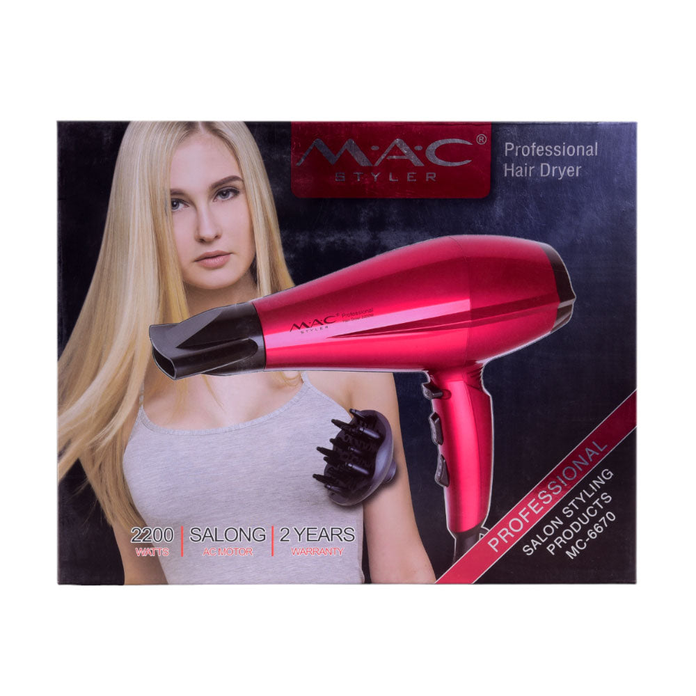 MAC HAIR DRYER 6670