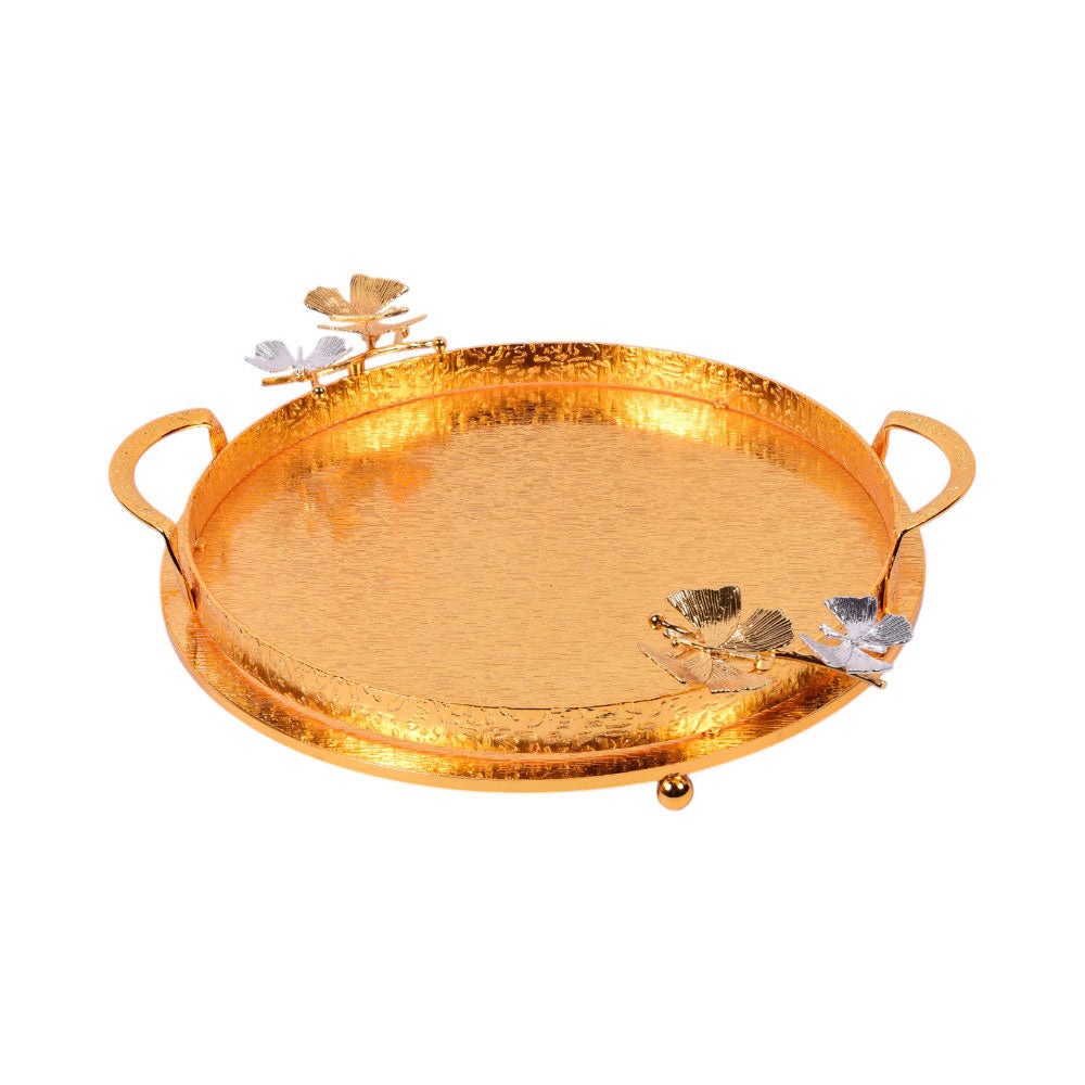 TRAY SERVING GOLDEN TP-254