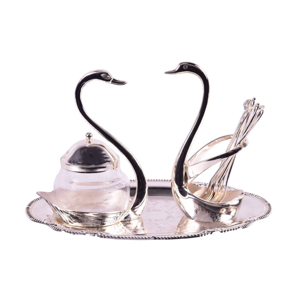 SUGAR POT SET ORCHID CD-5001