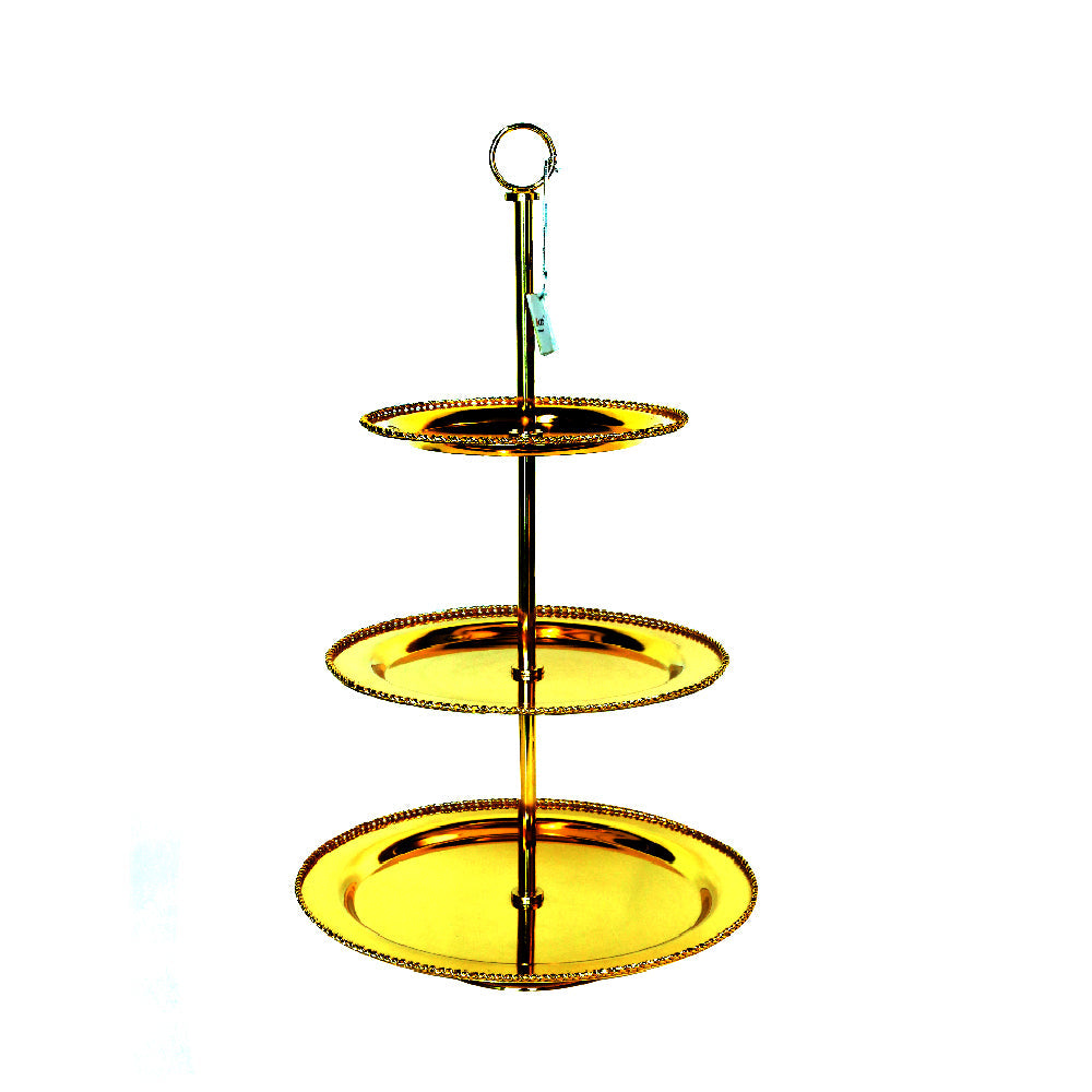 Tray 3 Tier Orchid Cd-5649