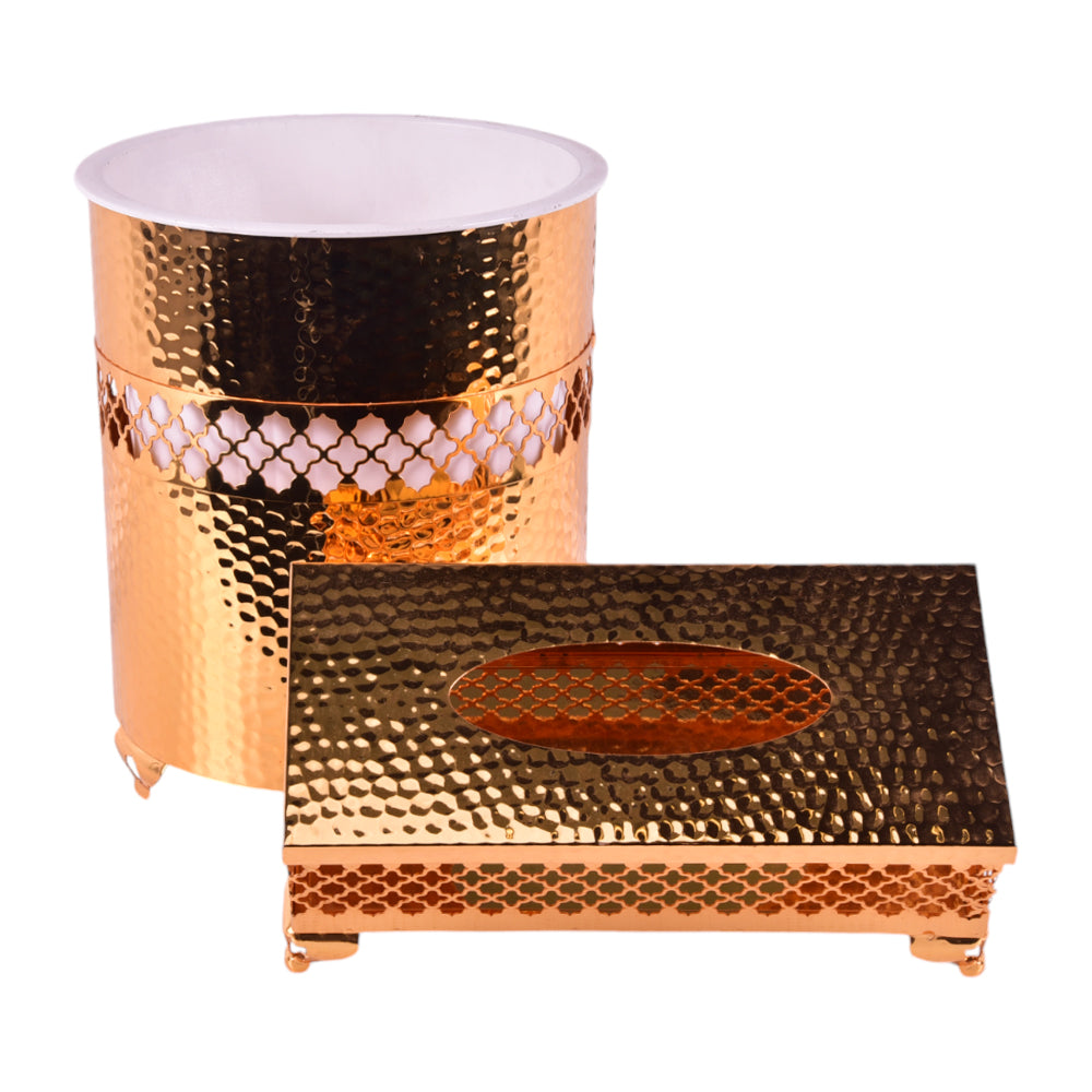 DUSTBIN SET ORCHID CD-6254