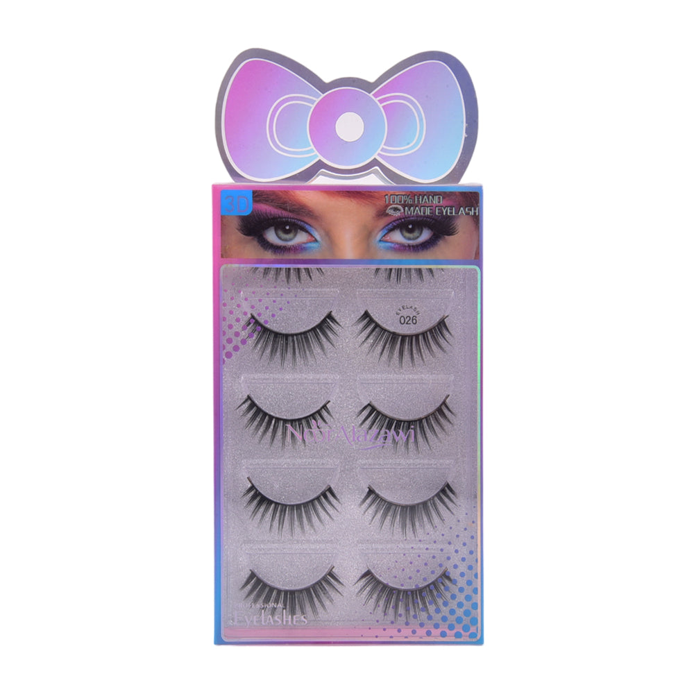 NOOR ALAZAWI 3D EYE LASHES 5PC JM-692