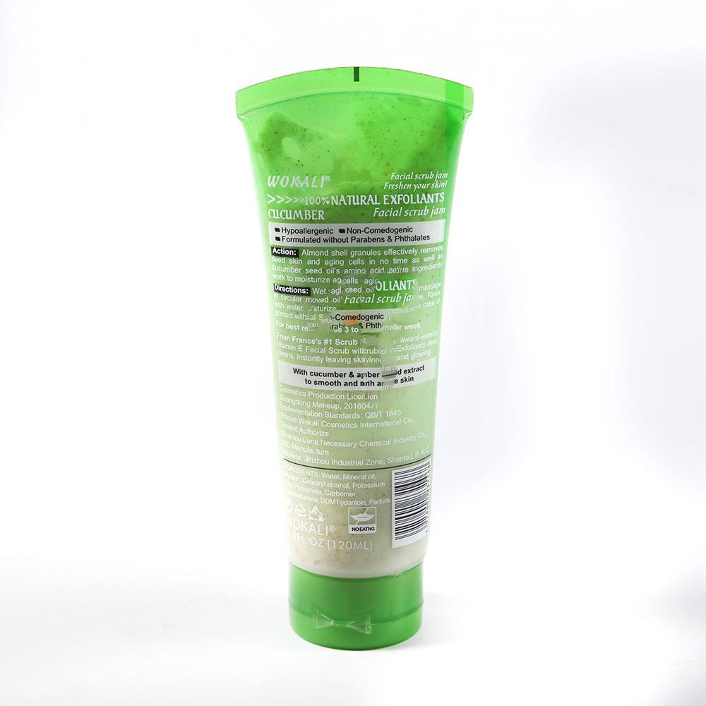 WOKALI FACIAL SCRUB CUCUMBER WKL 280 120 ML