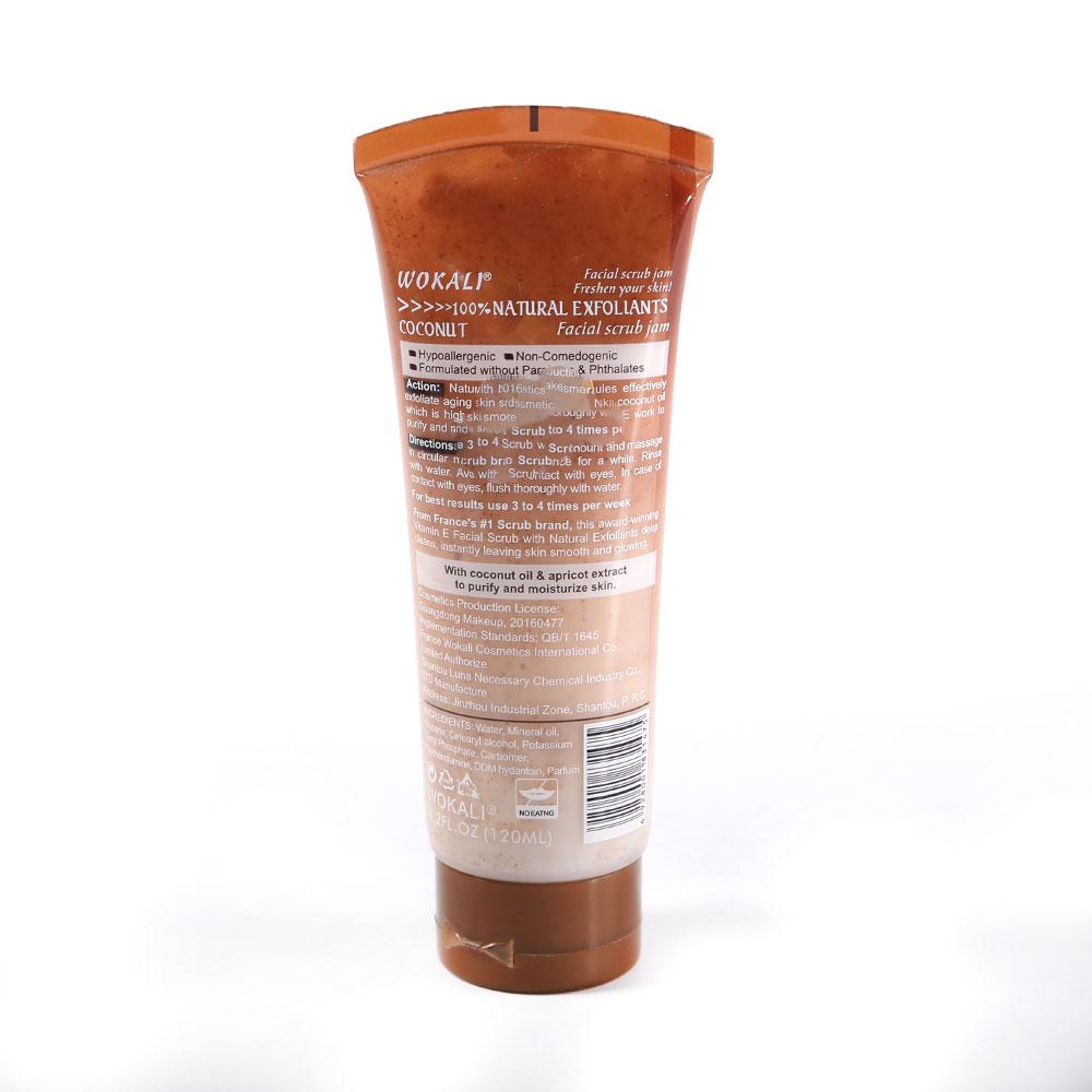 WOKALI FACIAL SCRUB COCONUT WKL 281 120 ML