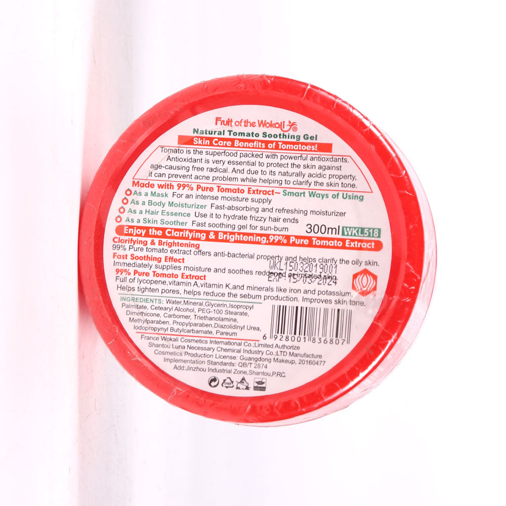 WOKALI SOOTHING GEL TOMATO WKL518 300 ML